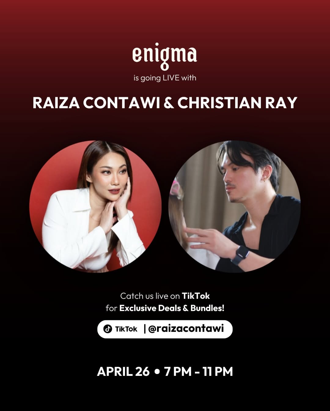 enigma LIPLORE launch event promo